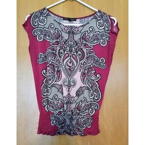 Boho Printed Top